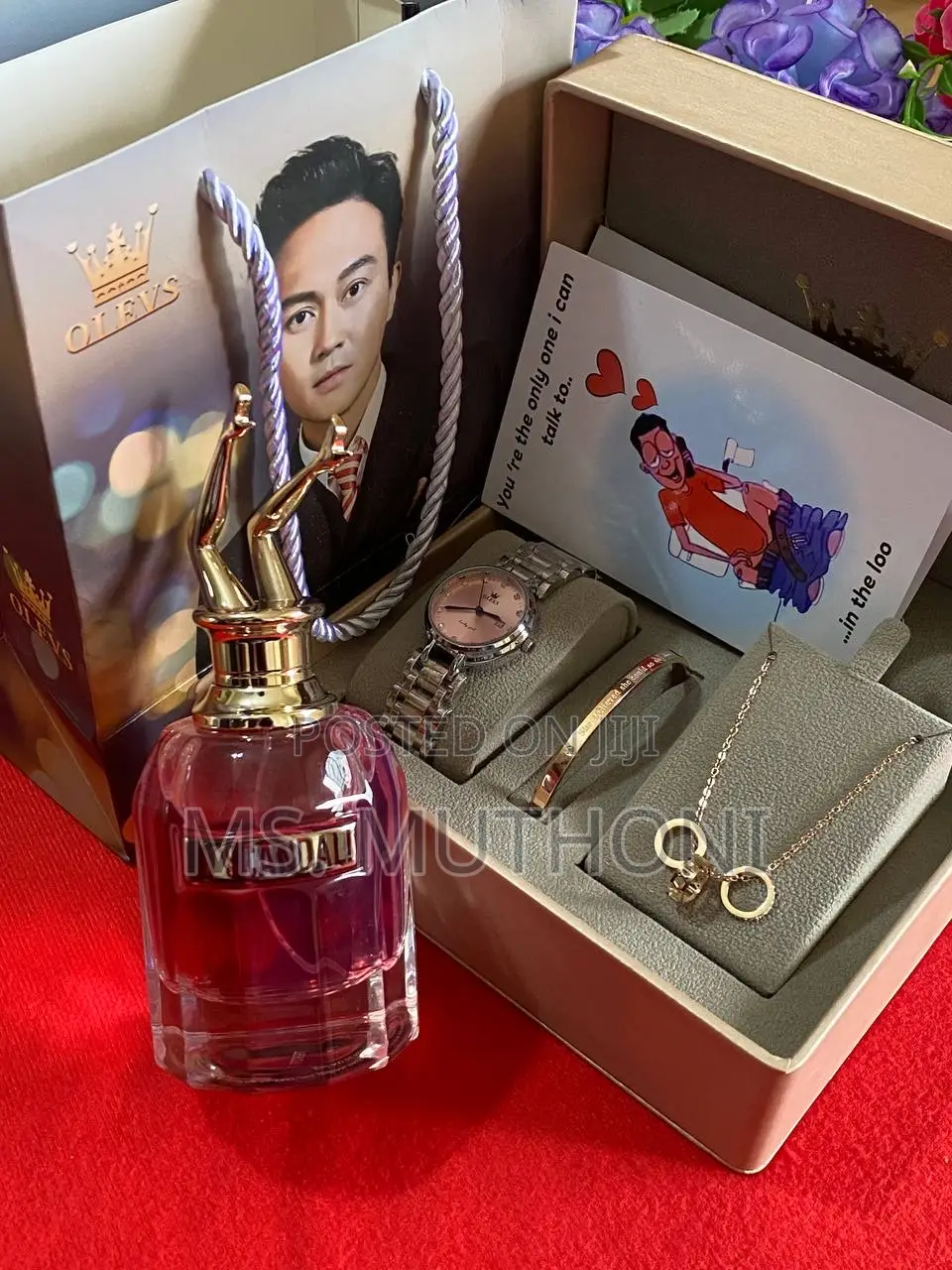 Valentines Ladies Olevs Set X Perfume Tester