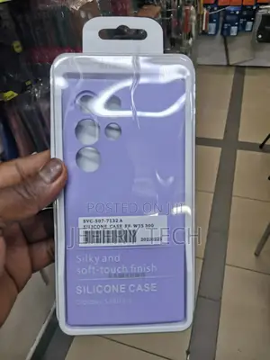 Samsung Galaxy S24 Ultra Purple Silicone Phone Case