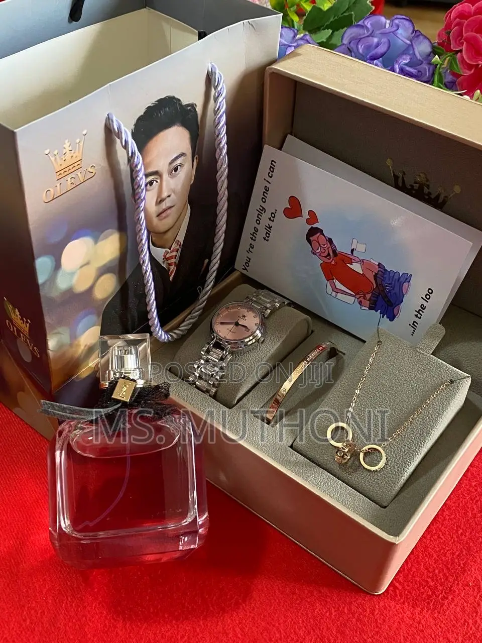 Valentines Ladies Olevs Set X Perfume Tester