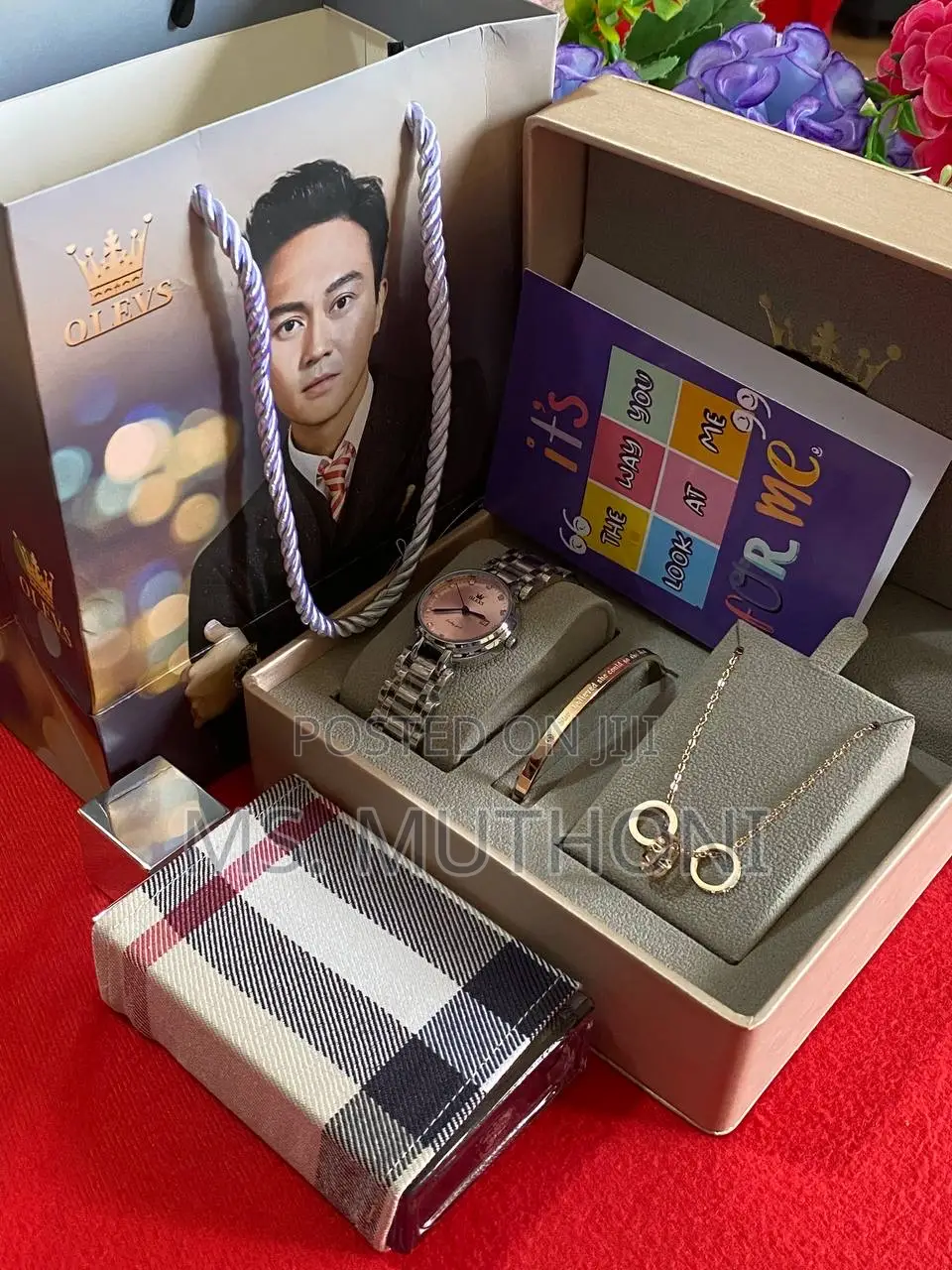 Valentines Ladies Olevs Set X Perfume Tester