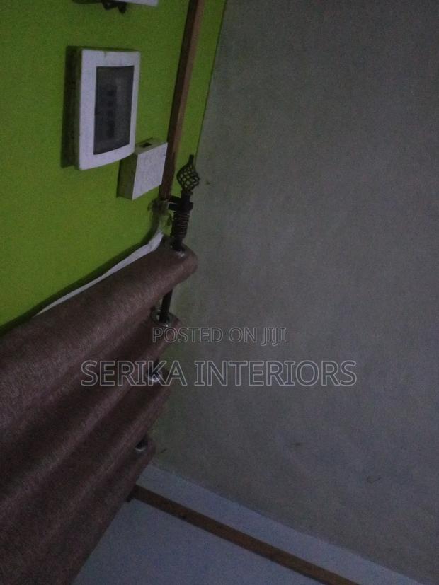 Jua Kali Curtain Rods Double