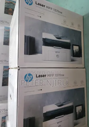 HP Laser MFP 137fnw Mono Multifunction Laser Printer