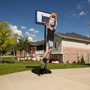 Basketball Hoop Portable, Adjustable Height, Shatterproof