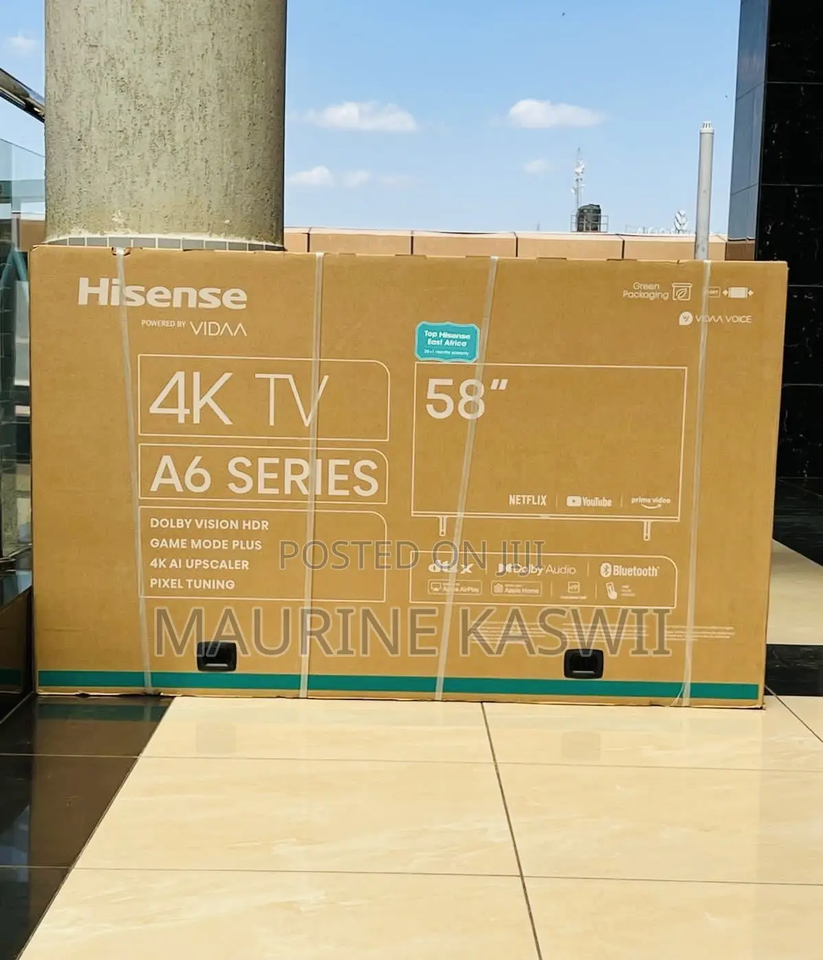 Hisense 58 “Inch Uhd Smart Tv 58a6hken