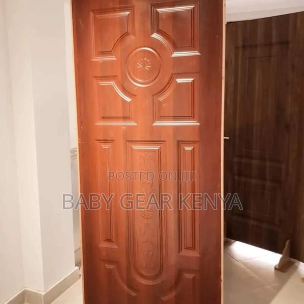 Beautiful Wood Laminated Mahogany Door