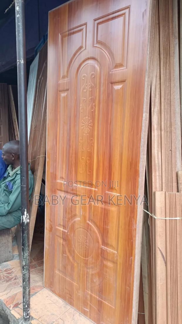 Beautiful Wood Laminated Mahogany Door - thumbnail 2