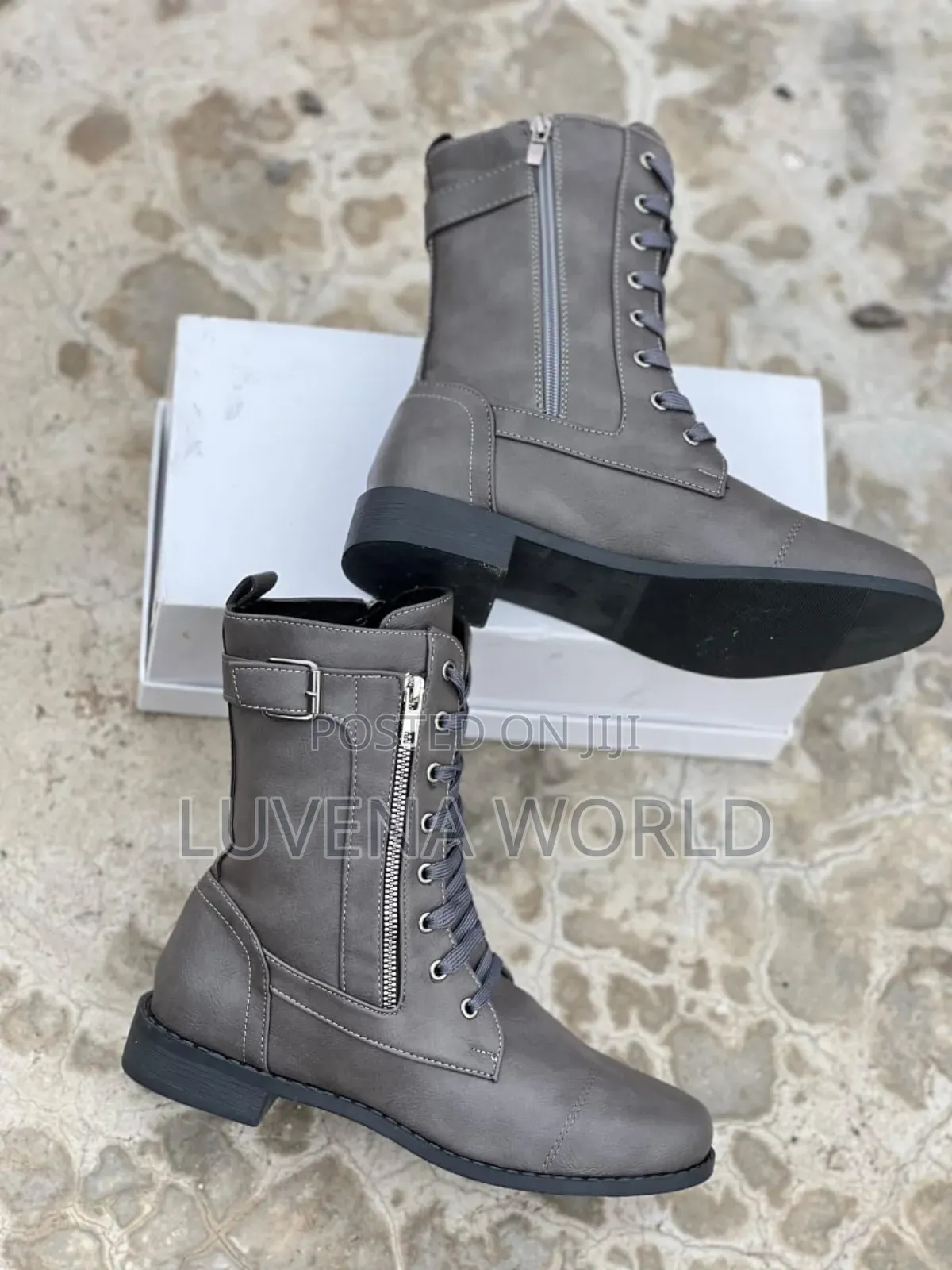 Buckle Half Boots