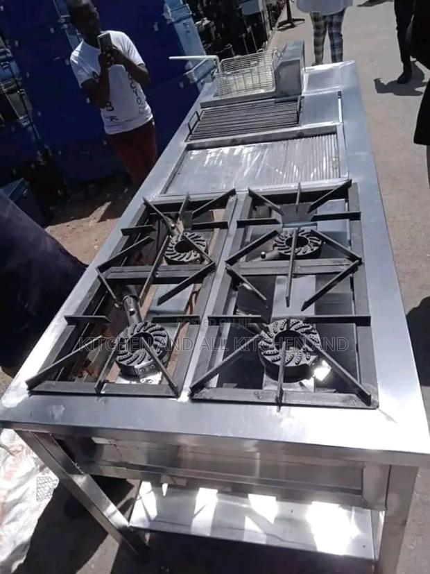 Combined Cooker With Hot Plate