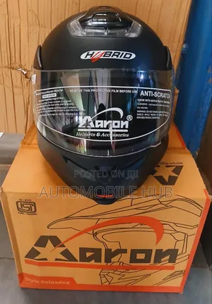 Flip Up Helmet - Black Motorcycle Flip Up Helmet Dot