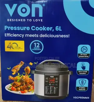 Von Electric Pressure Cooker