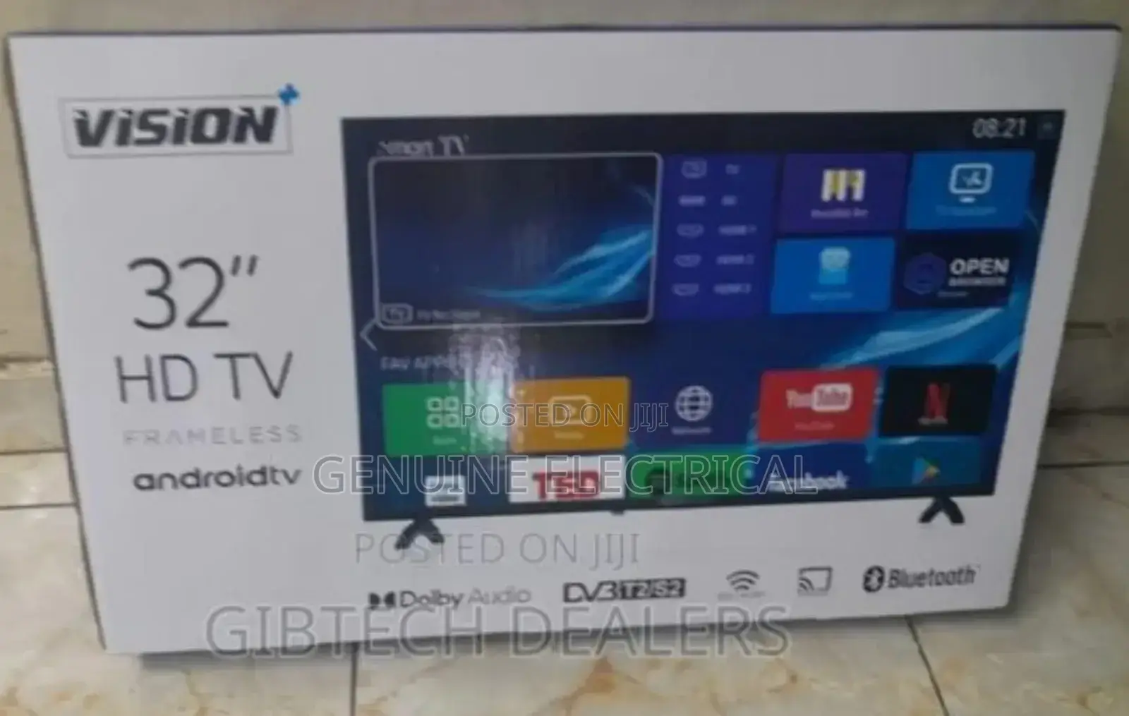 Vision 32inches Smart Android Tv