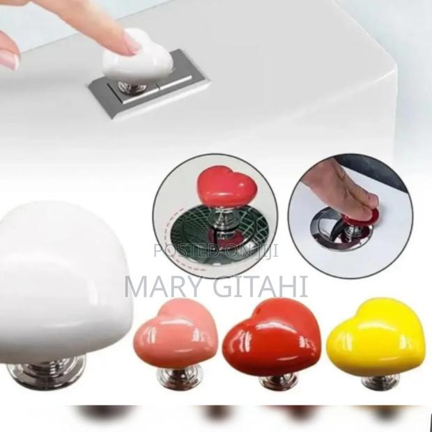 Toilet Press,Nail Protectors - Has Love Shape