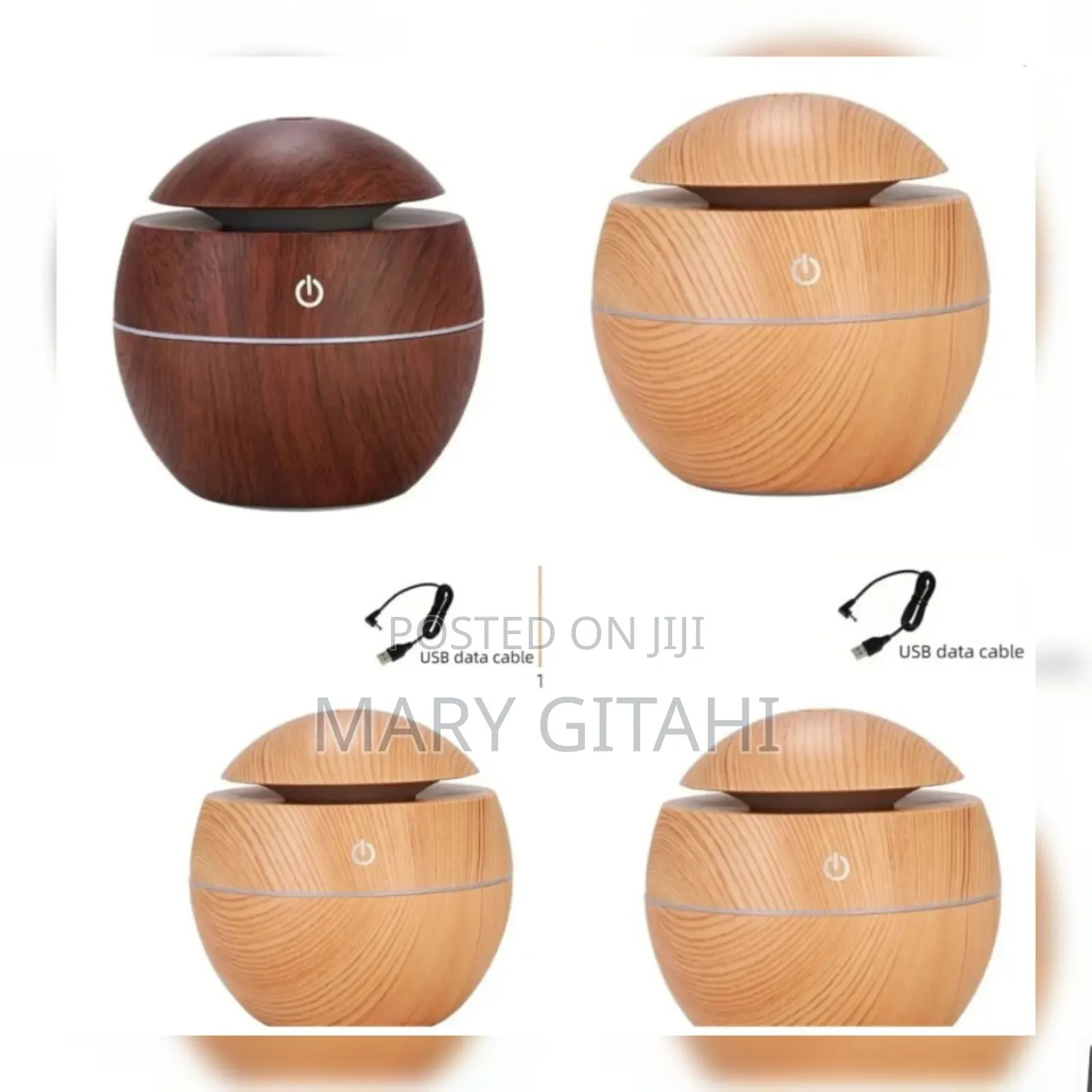 *New Mushroom Humidifier 130mls Round in Shape