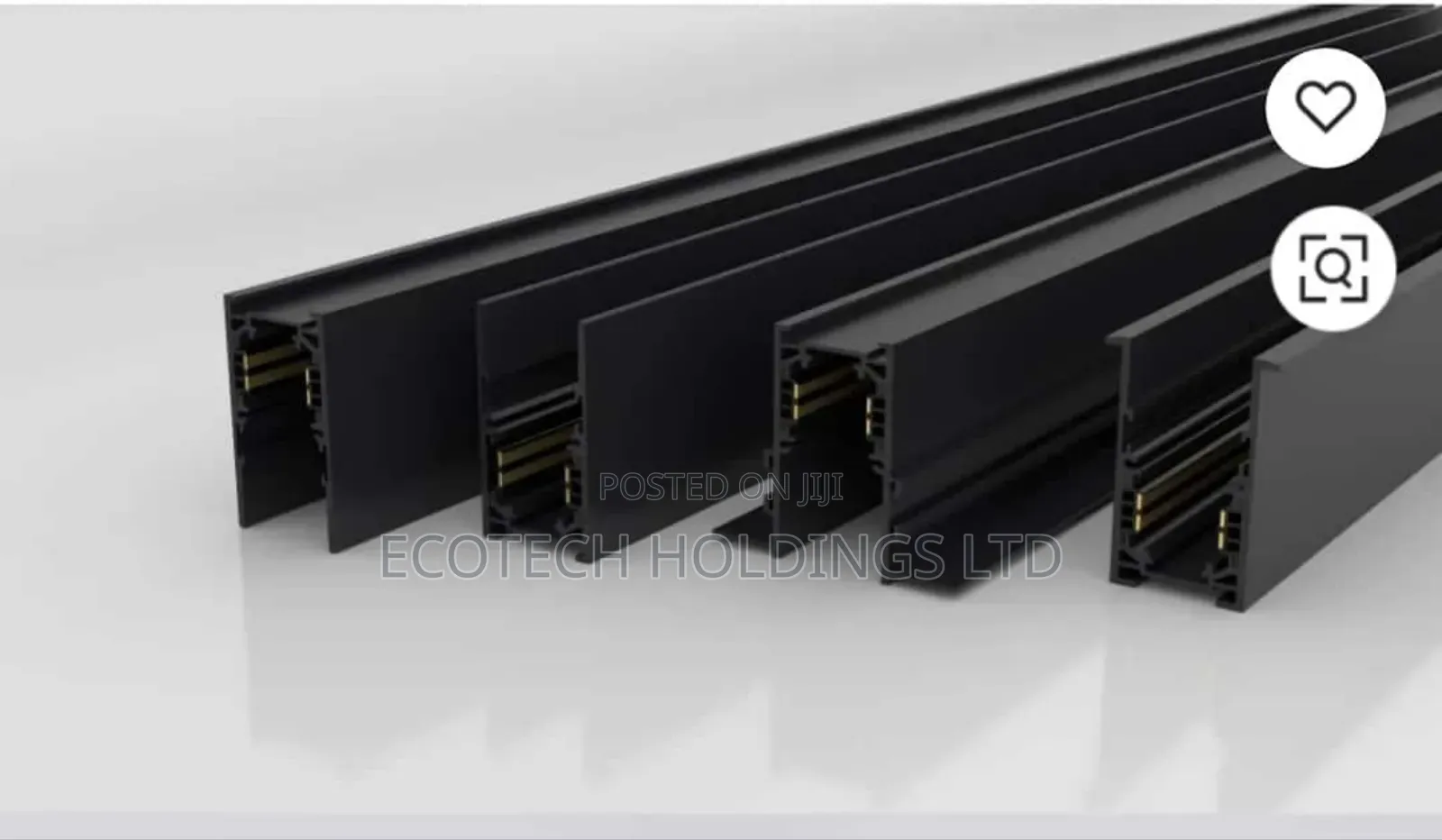 1mtr Alluminium Magnetic Track Rail