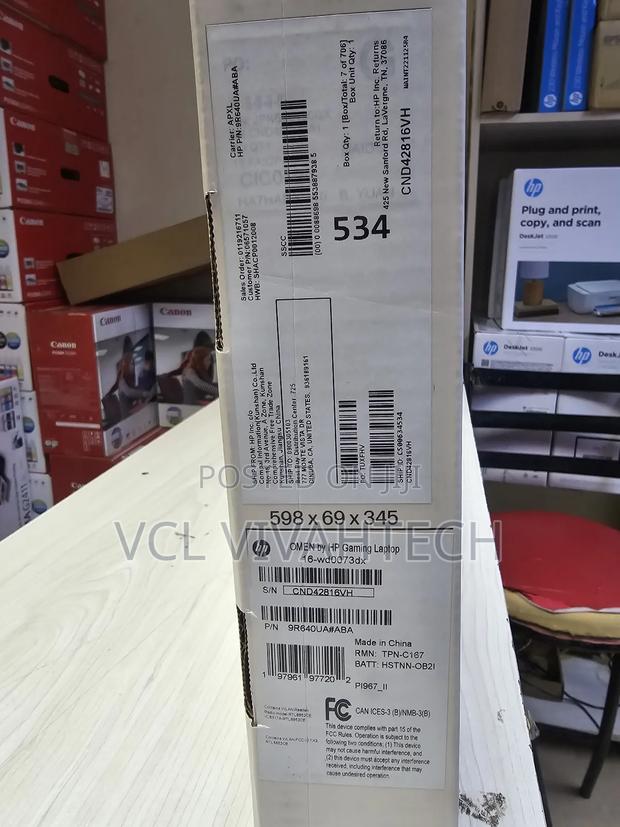 New Laptop HP Omen 16 16GB Intel Core I7 SSD 1T - thumbnail 3