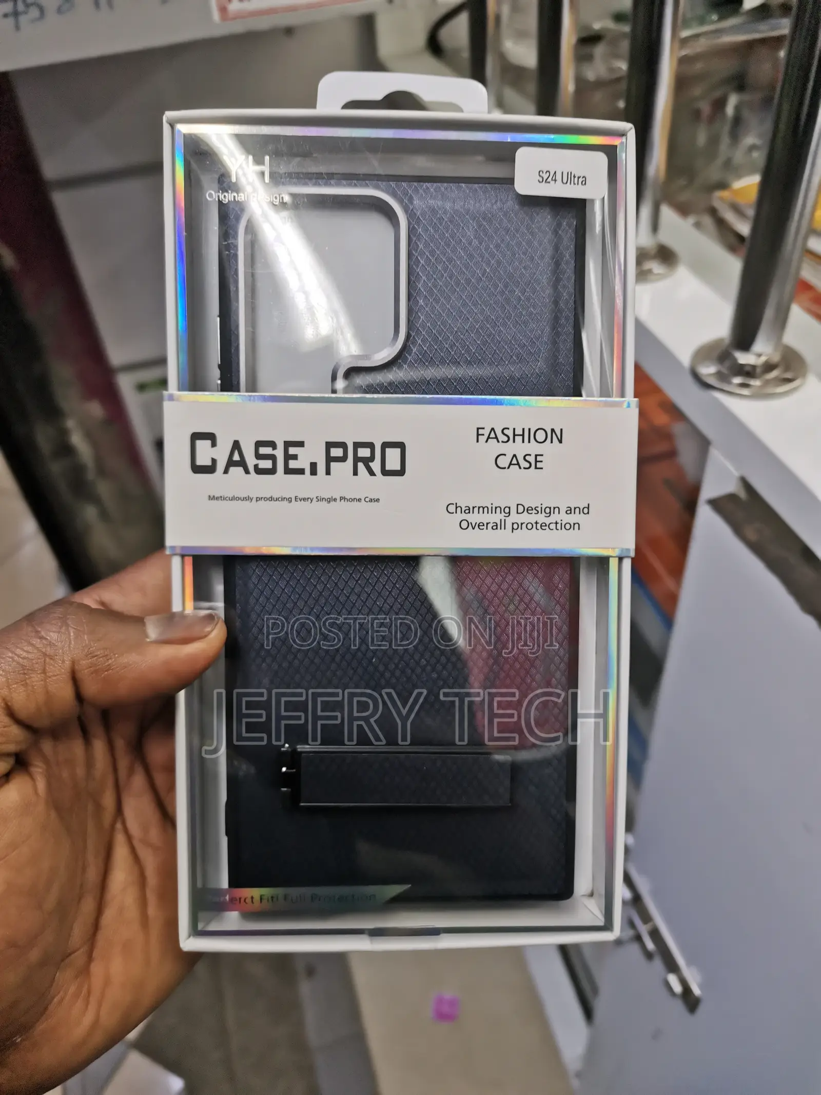 Leather Galaxy S 24 Ultra Case, Shockproof Protection