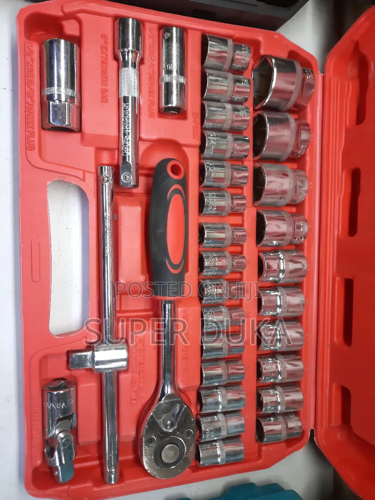 Box Spanner.32 Pc Socket,Wrench Heavy Duty Tool Set.