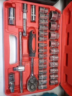 Box Spanner.32 Pc Socket,Wrench Heavy Duty Tool Set. - thumbnail 2