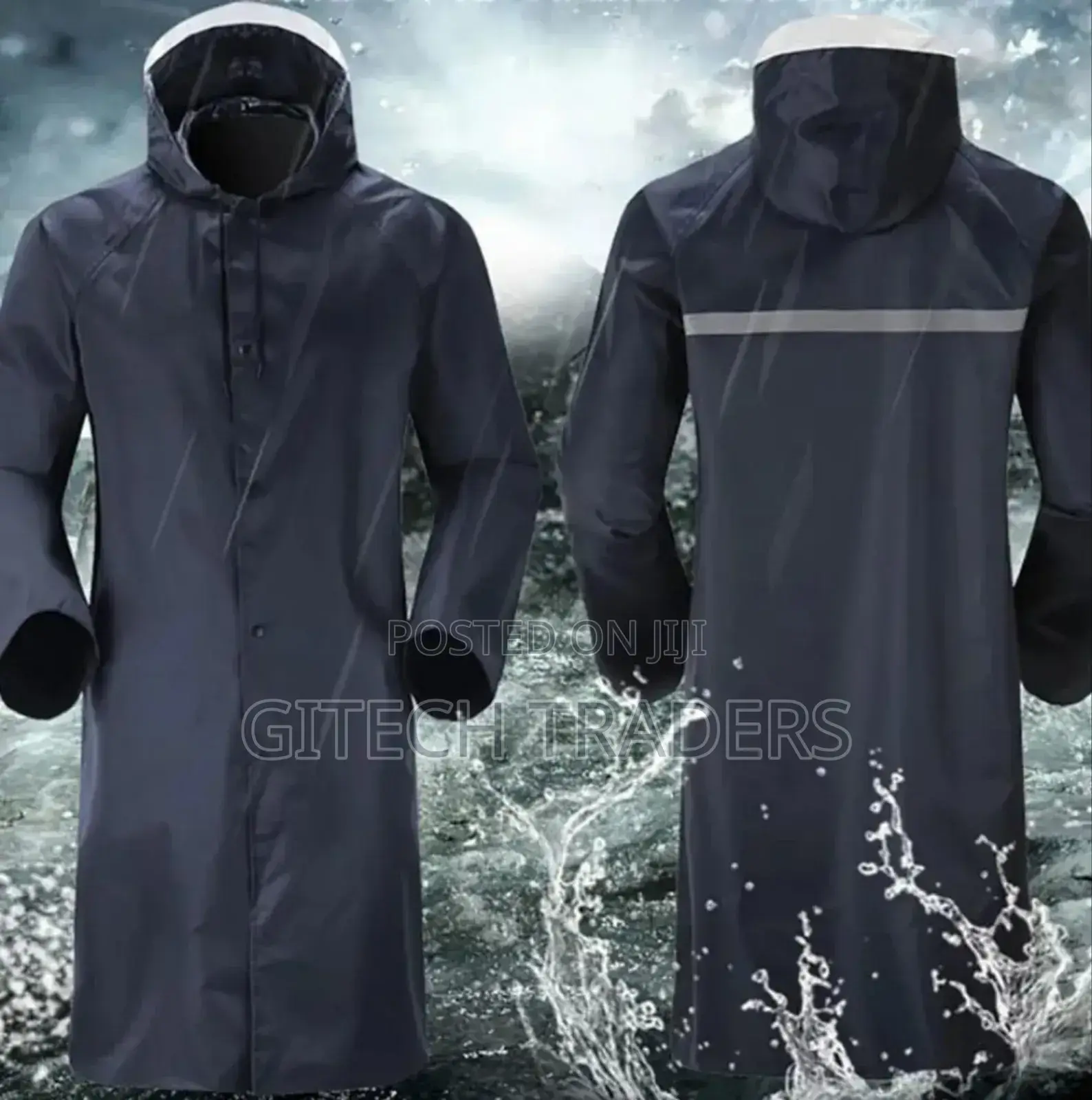 *Adult Raincoat With Cap