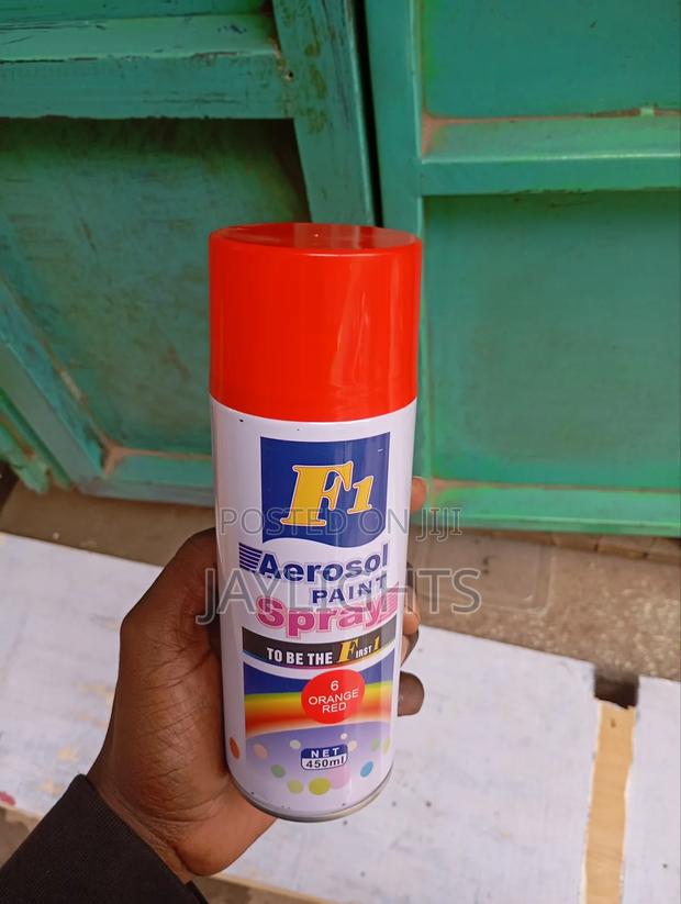 Aeropak 400ml Aerosol Color Red Effect Spray Paint - main view