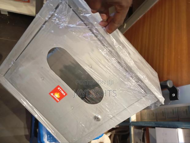 Outdoor 15 by 15 Stainless Steel Electric Meter Box