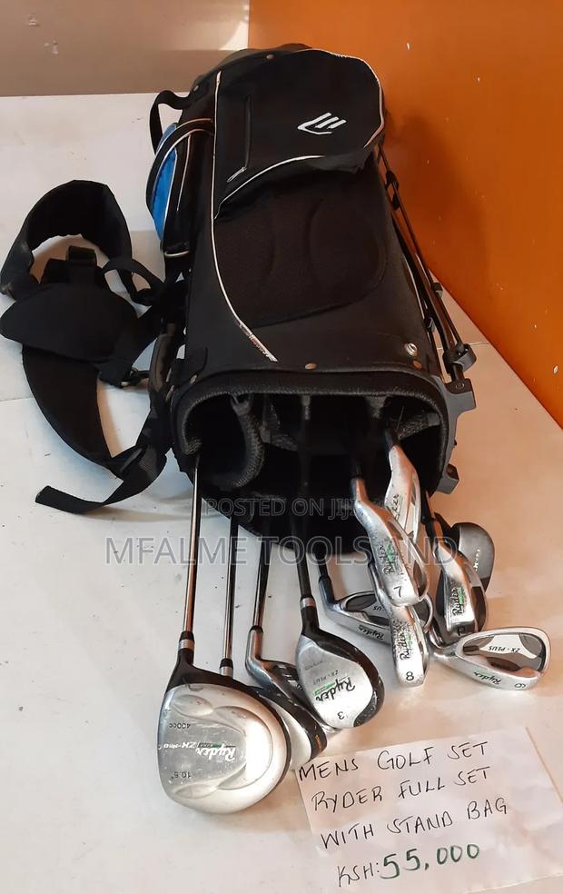 Golf Sets - Full Ryder Mens Set Cloth Stands Bag - Ex-Uk