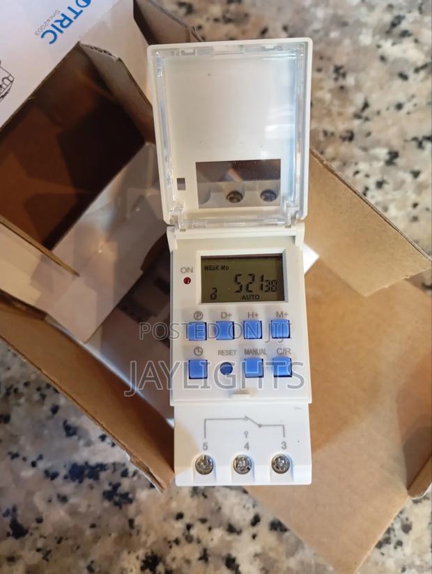 Rail Type Multifunctional Programmable Weekly Timer Digital