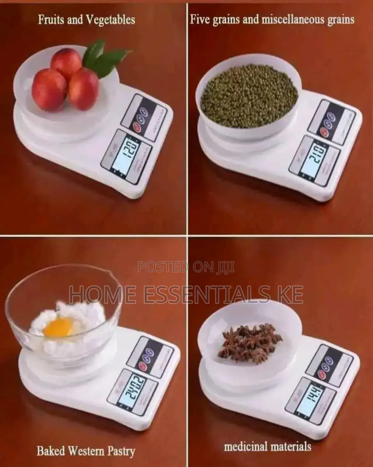 Digital Kitchen Weighing Scale +2 Batteries