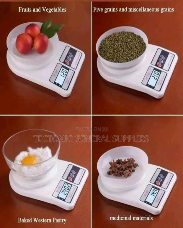 Digital Kitchen Weighing Scale +2 Batteries - main view