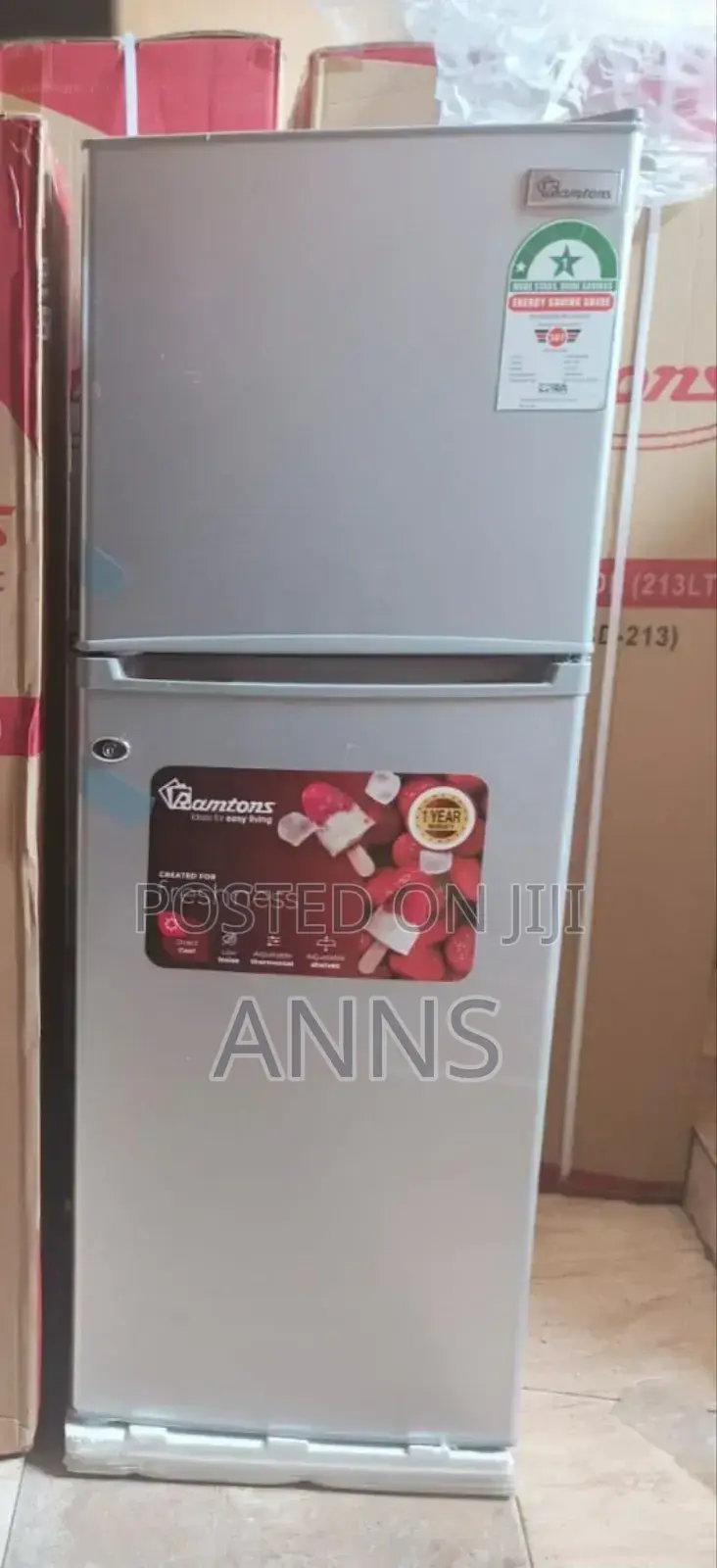 128litres Ramtons 2 Door Best Home Fridge