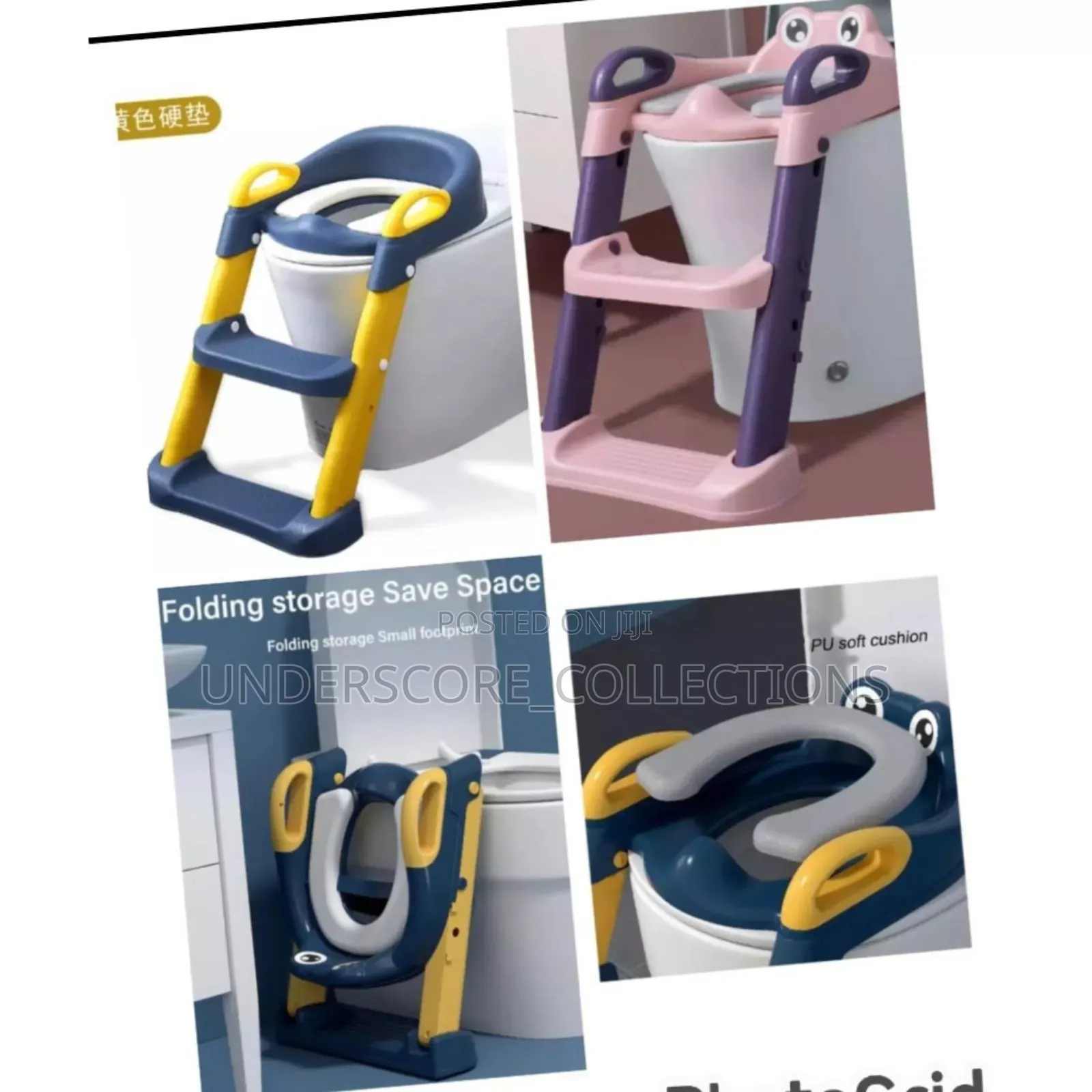 *Kids Seat Toilet Trainer With Soft Cushion*