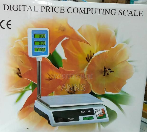 With Arm Digital 40kgs Scale