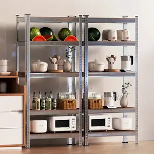 Cabinets: Strong Metal Shelving 5 Tier Office Storage