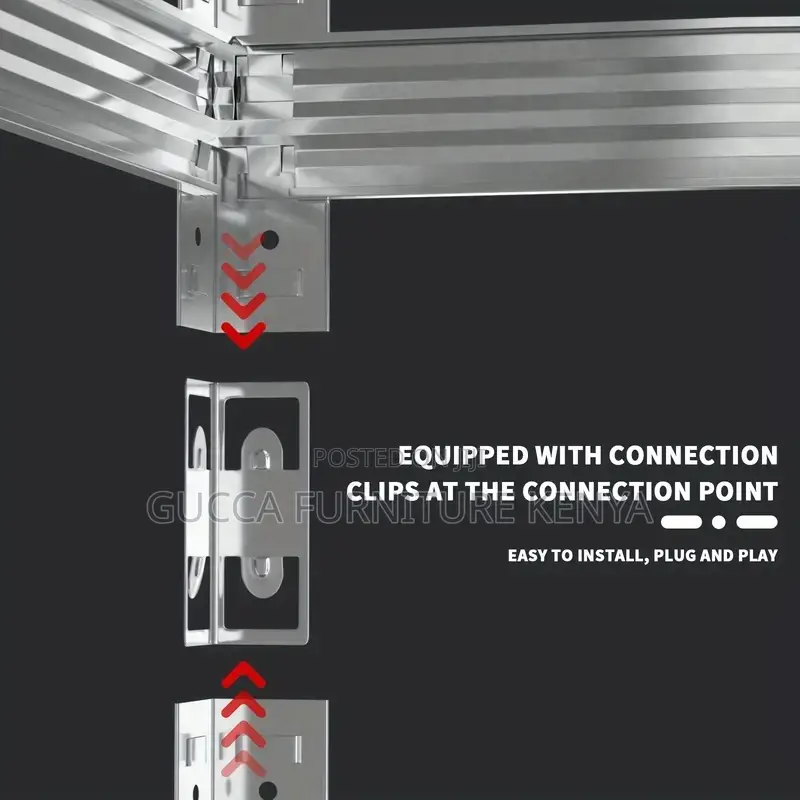 Cabinets: Strong Metal Shelving 5 Tier Office Storage