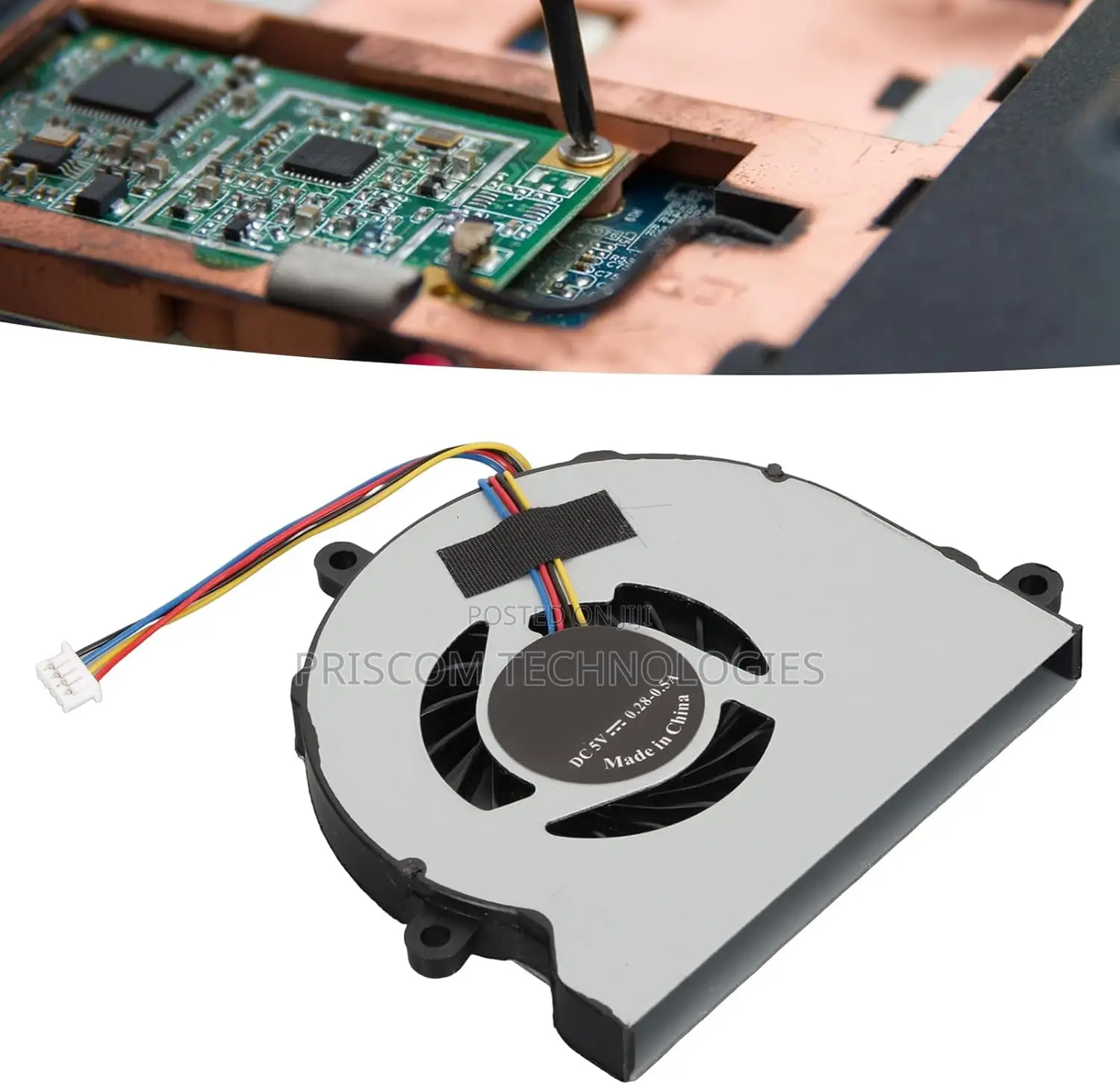 HP 250 G4 CPU Cooling Fan