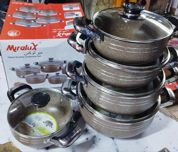 Miralux Non Stick 10pc Best Home Cookware