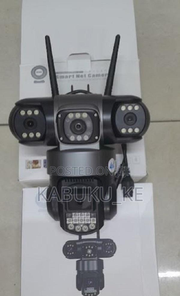 4G CCTV 1080P Camera With 3 Lens With Simcard