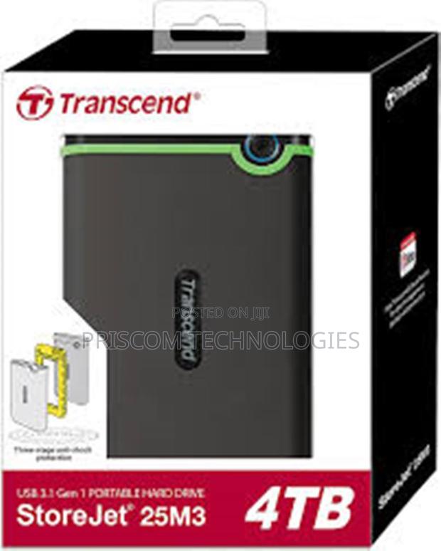 4 TB Transcend Hard Drive - main view