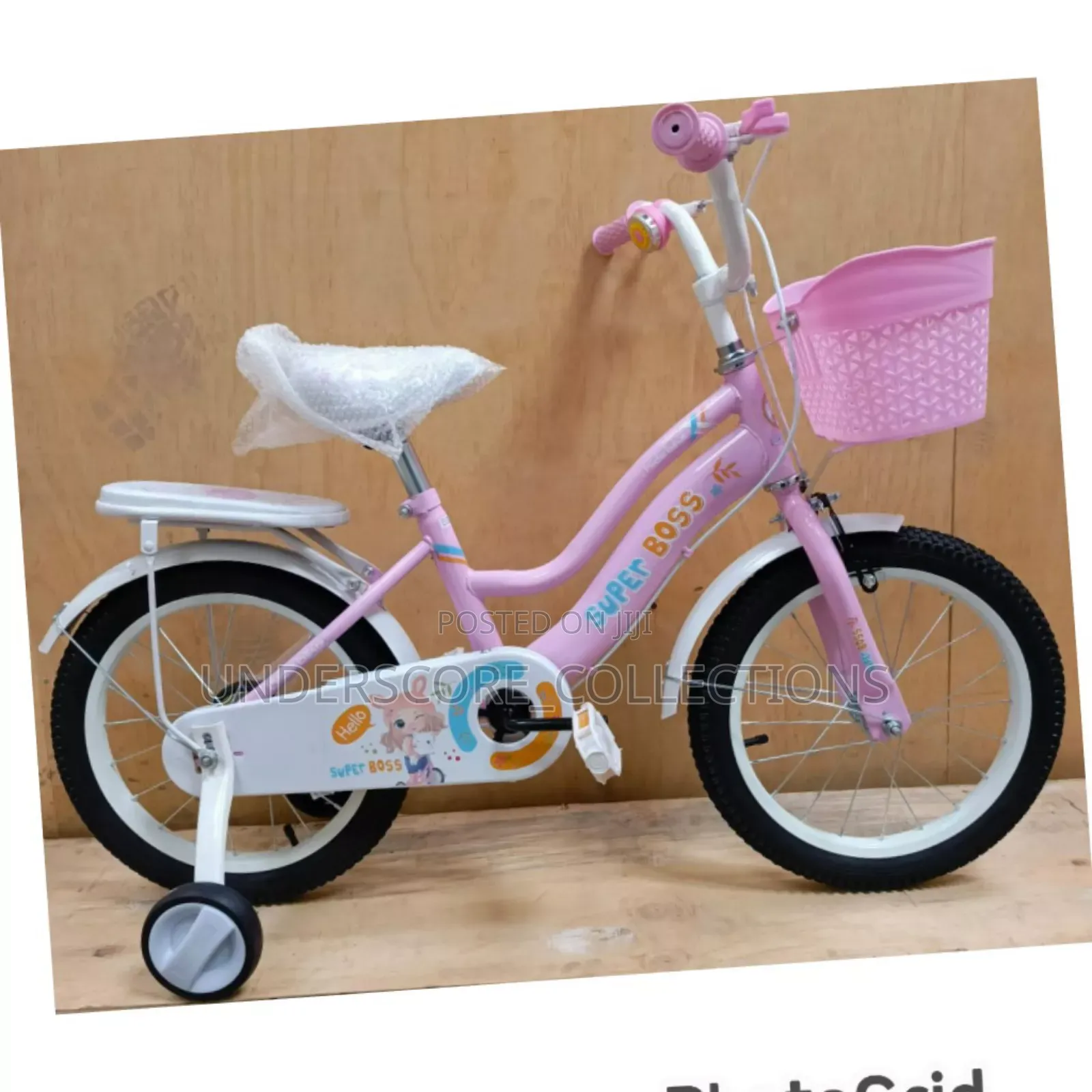 Pink Superboss Girls Bike Size 16"