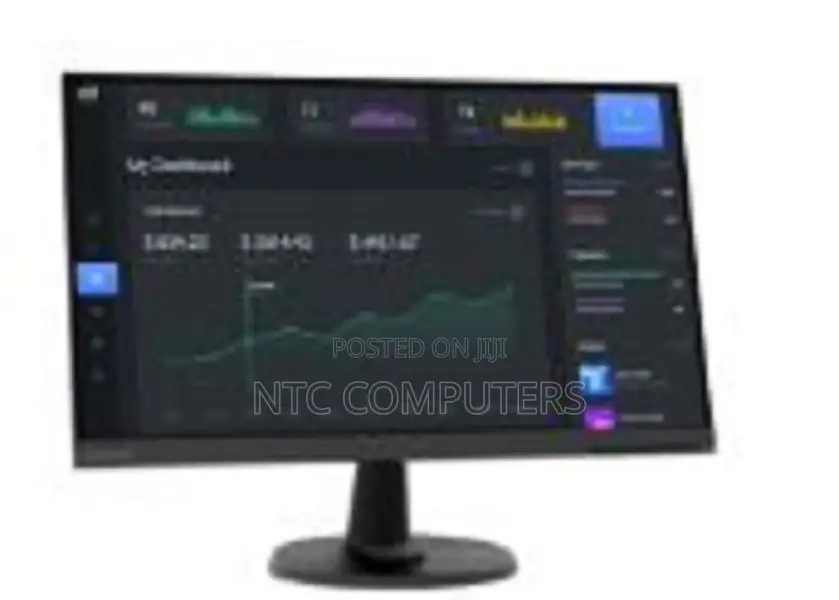 Lenovo C24-40 23.8" Flat Panel Monitor, VA Panel , 1920 X