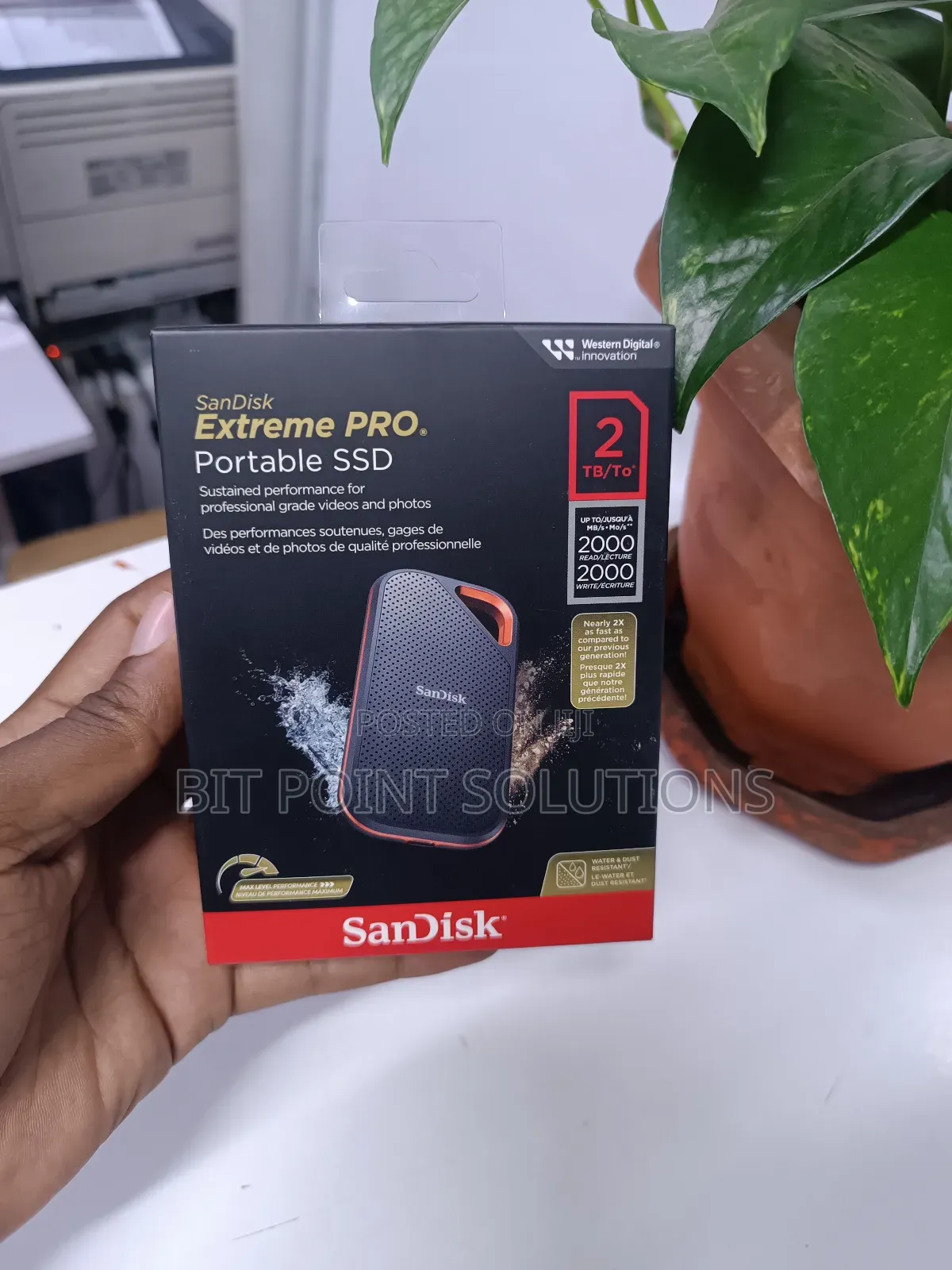 Sandisk 2tb E81 Extreme Pro Portable SSD/ 2tb E81 SSD