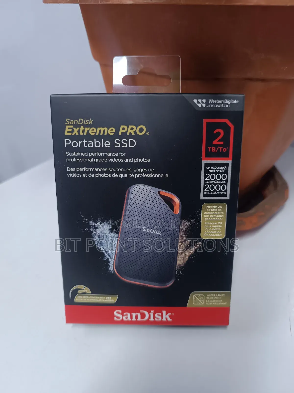 Sandisk 2tb E81 Extreme Pro Portable SSD/ 2tb E81 SSD