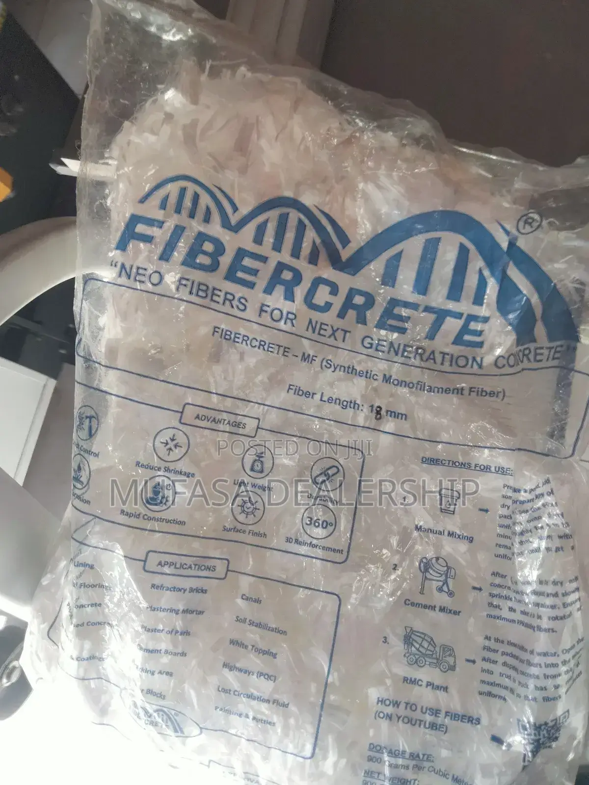 Fibercrete