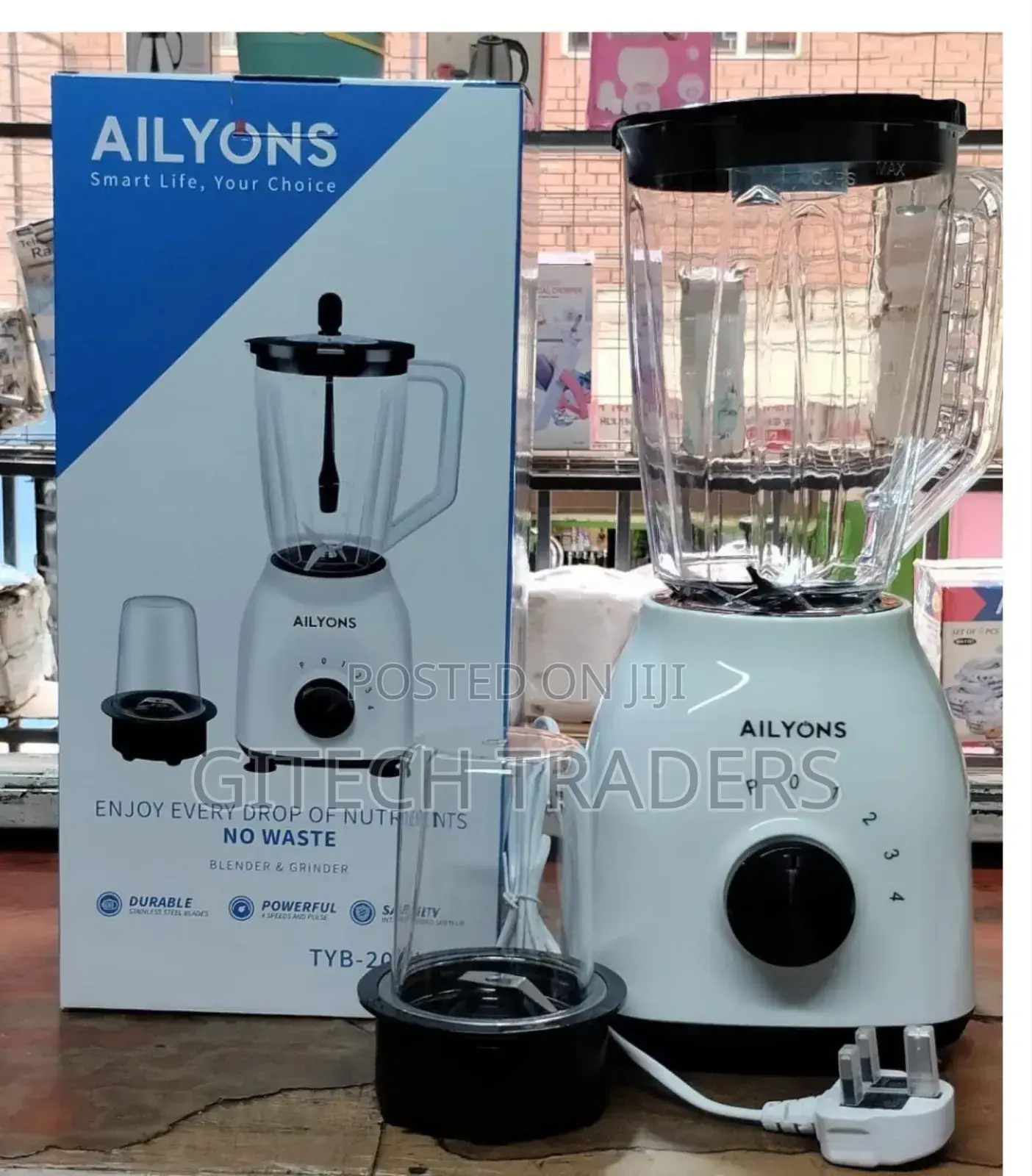 Ailyons 2 in 1 Blender