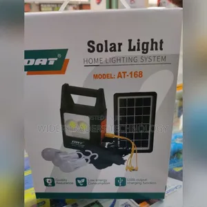 *Dat Home Lighting System* Model at-168 *Solar Panel 8W