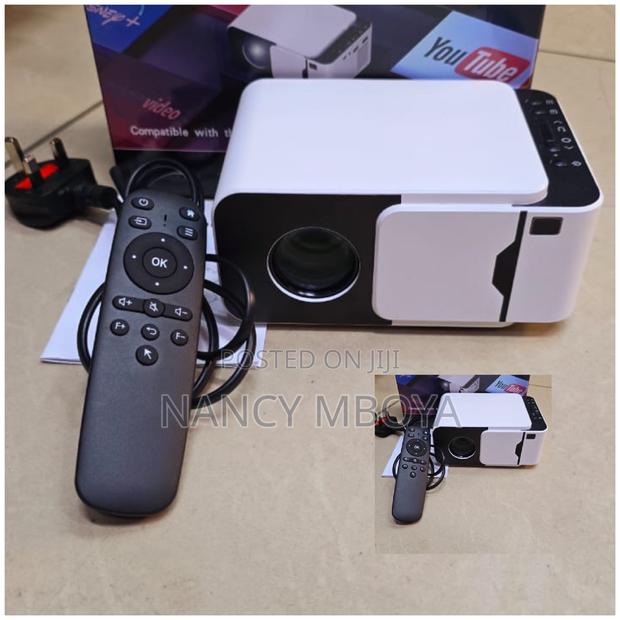 T6 Android Projector With Bluetooth Youtube - thumbnail 2