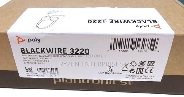 Poly Blackwire 3220 Stereo Usb-c Headset - main view