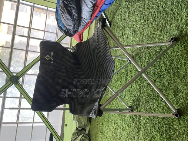 Camping Chair With a Shade Very Comfortable