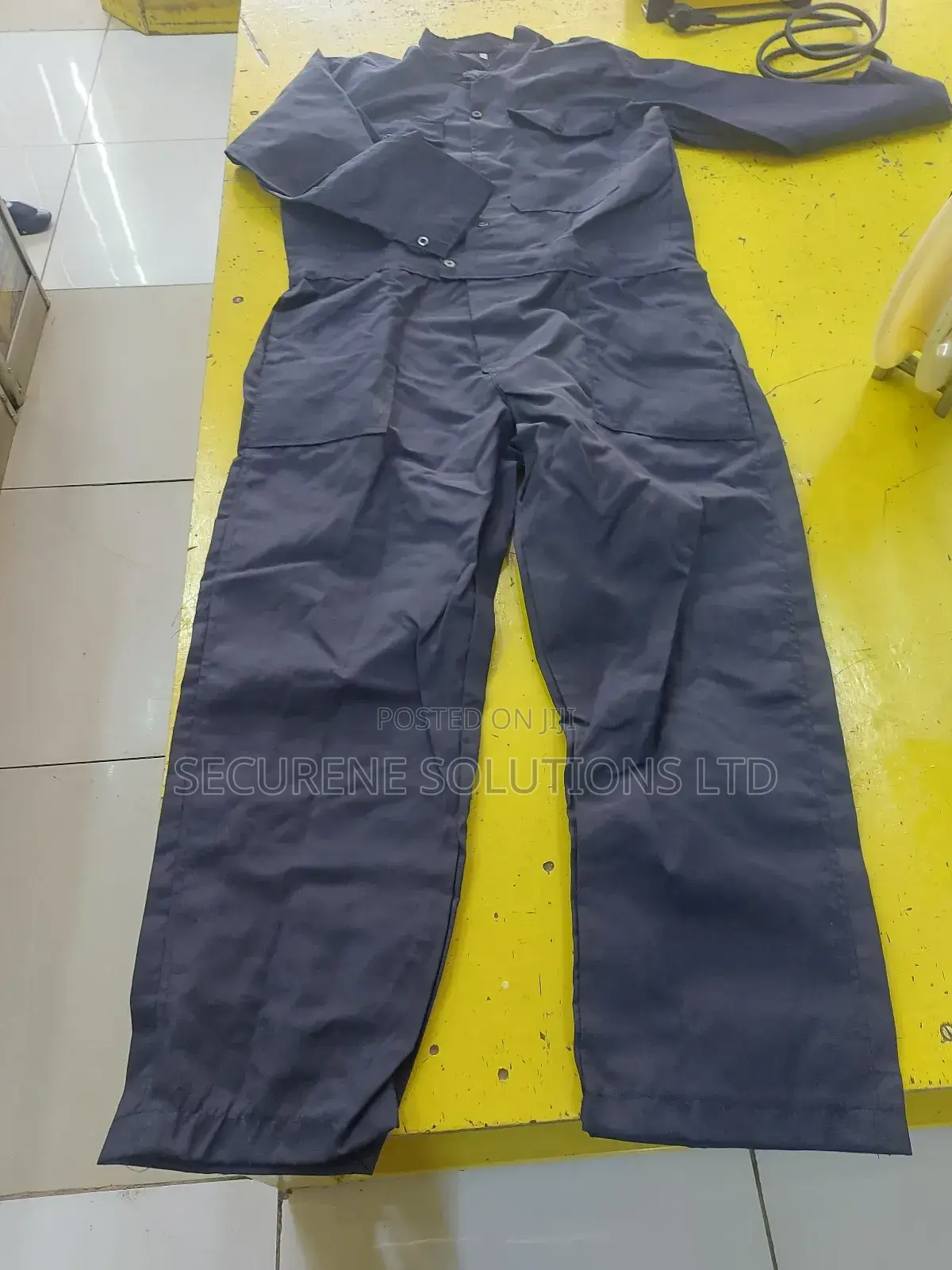 Unisex Plain Overall