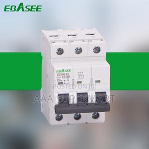 MCB Ebs9bn-3pc63 3P 63A Curve C 10ka,415vac - thumbnail 2